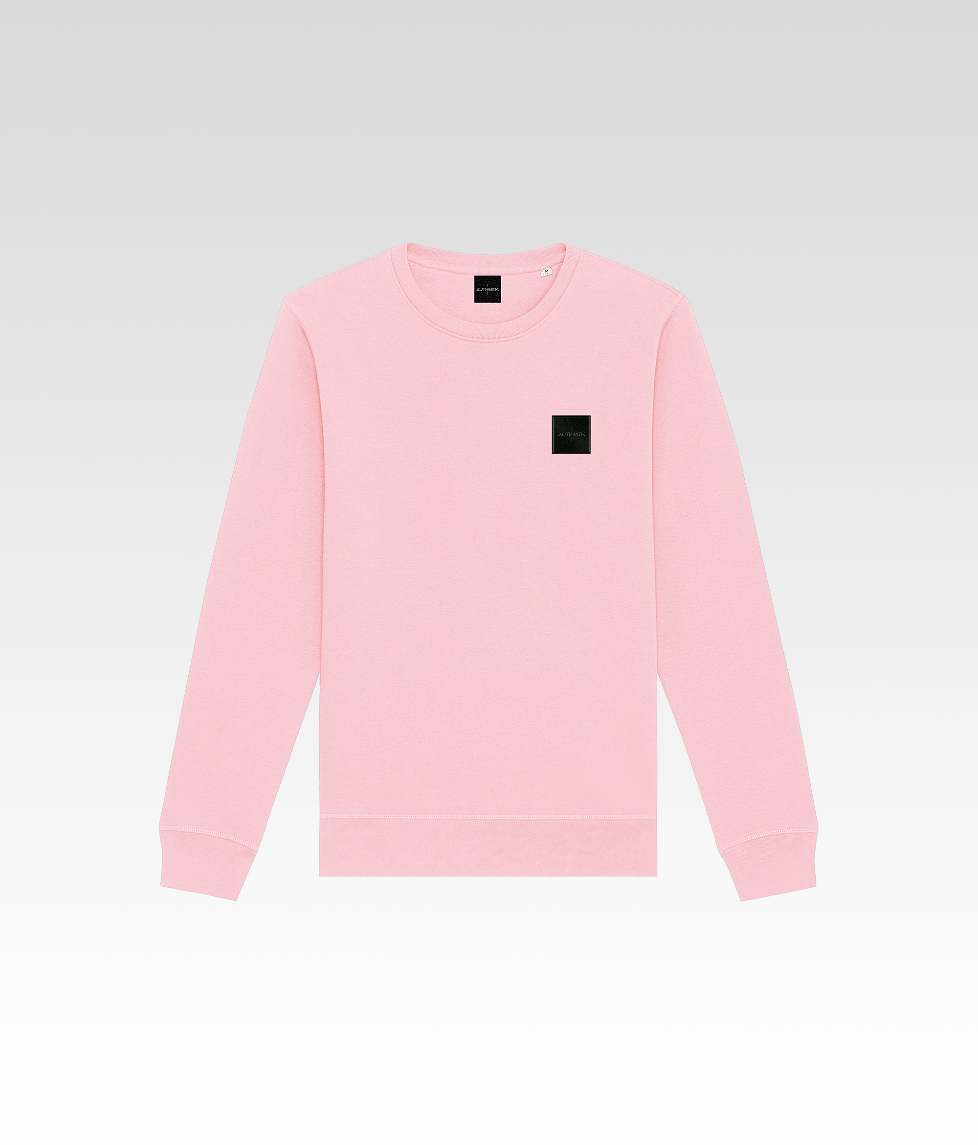 Le Pull Col Rond Rose avant