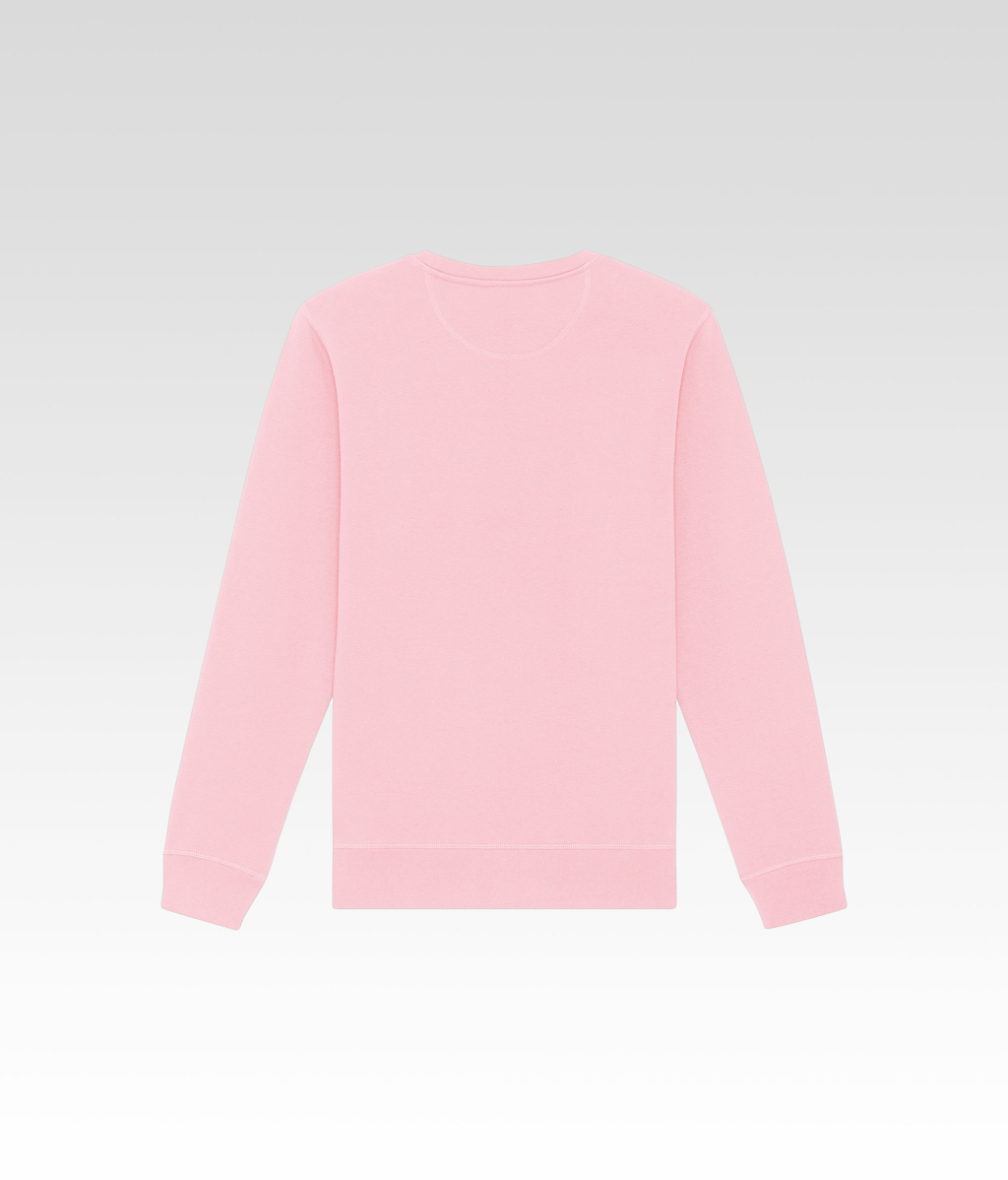 Le Pull Col Rond Rose dos
