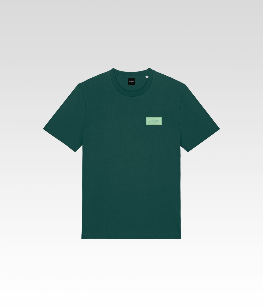 T Shirt Authentic Couture Vert avant