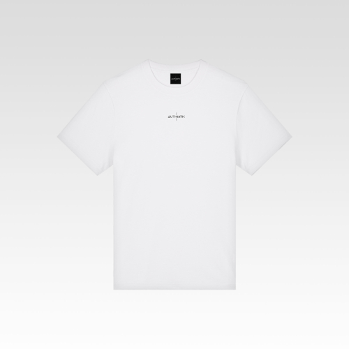 T Shirt Authentic Icon Blanc avant
