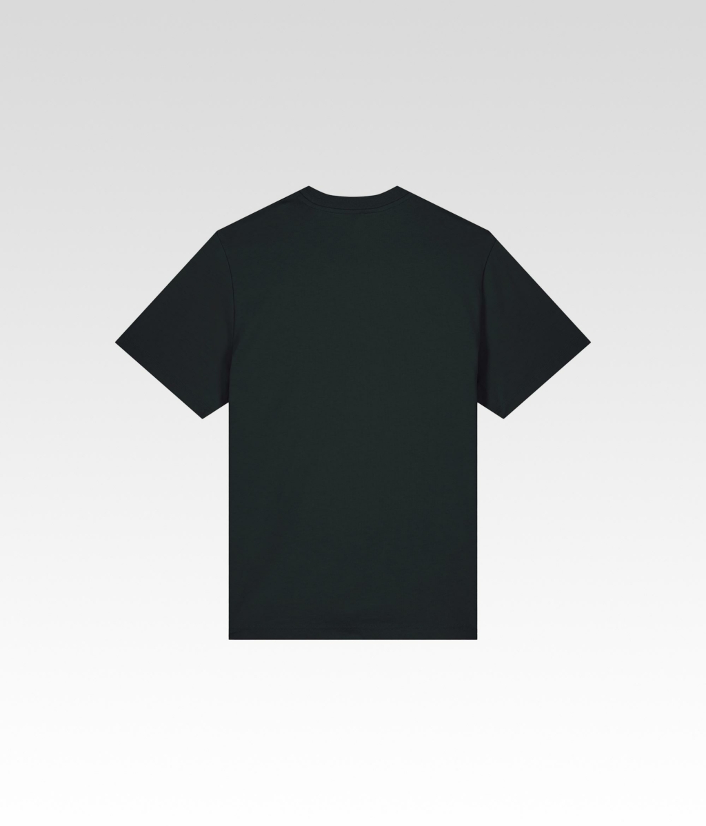 T shirt Authentic Icon poitrine noir arrière