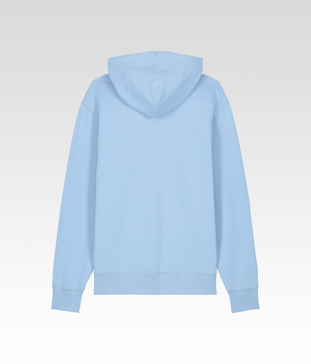 Le Sweatshirt à Capuche Authentic Icon Bleu dos
