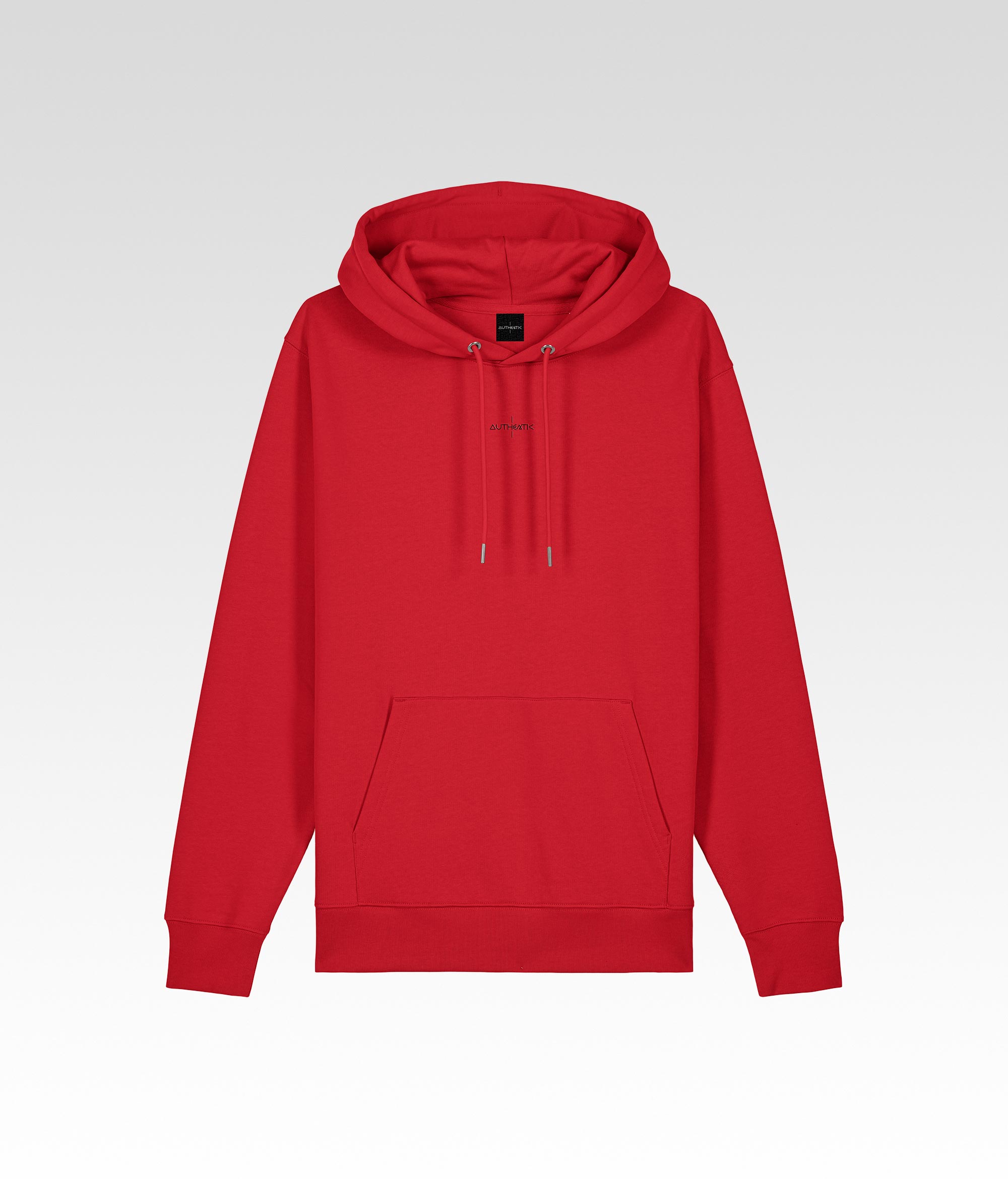 Sweatshirt a Capuche Authentic Icon rouge avant