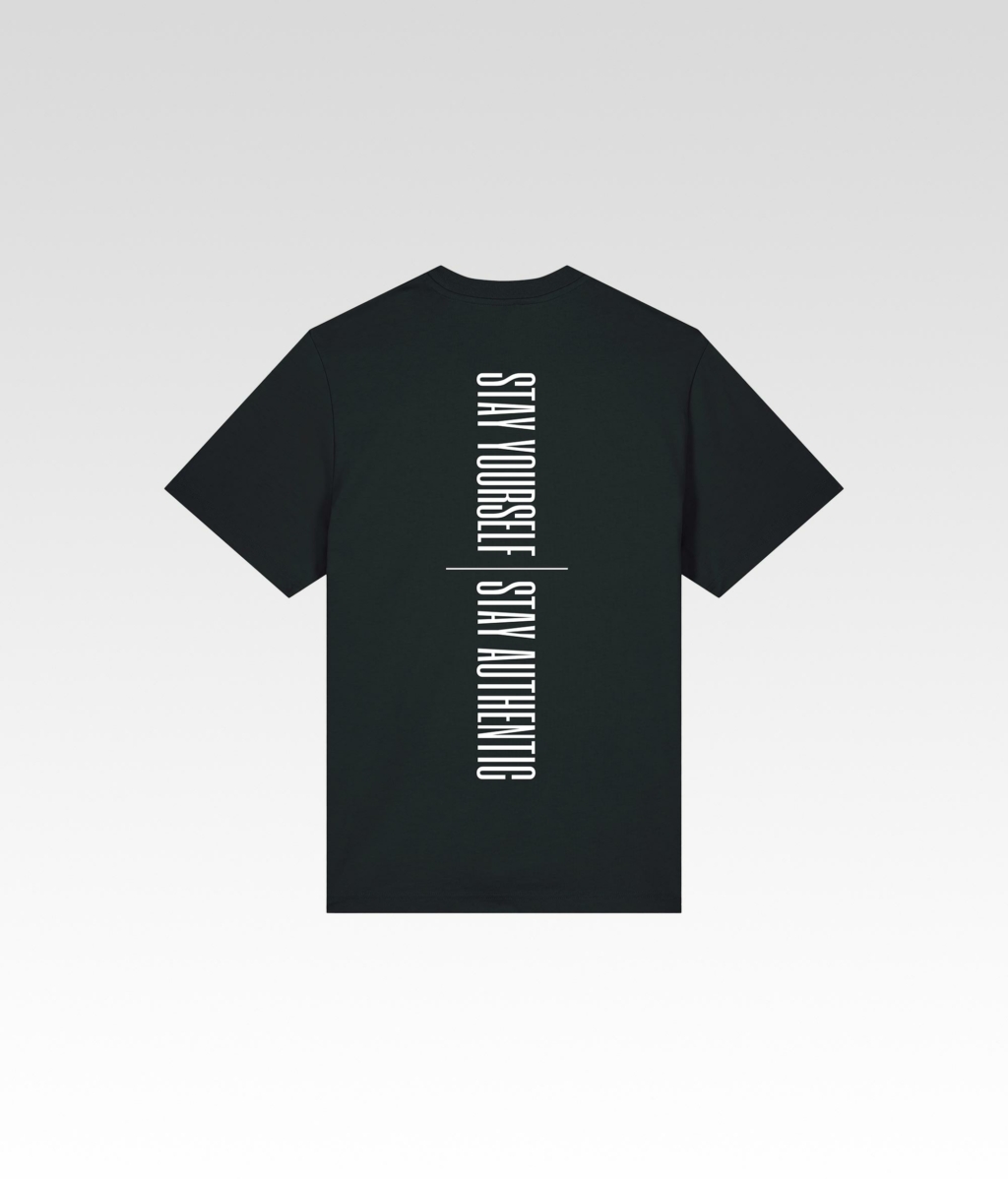 T shirt Authentic SYSA noir arriere