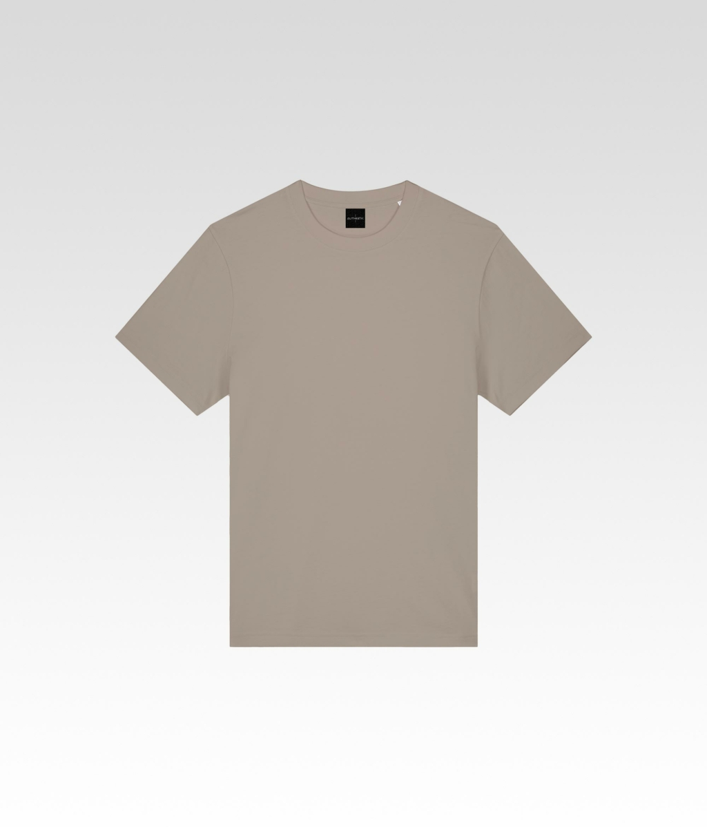 t shirt authentic imprimé pierre noir avant