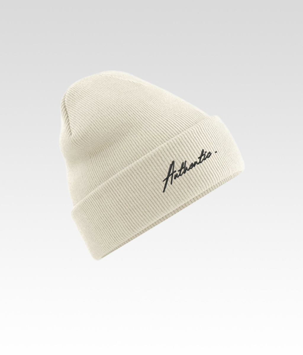 le bonnet signature beige oblique